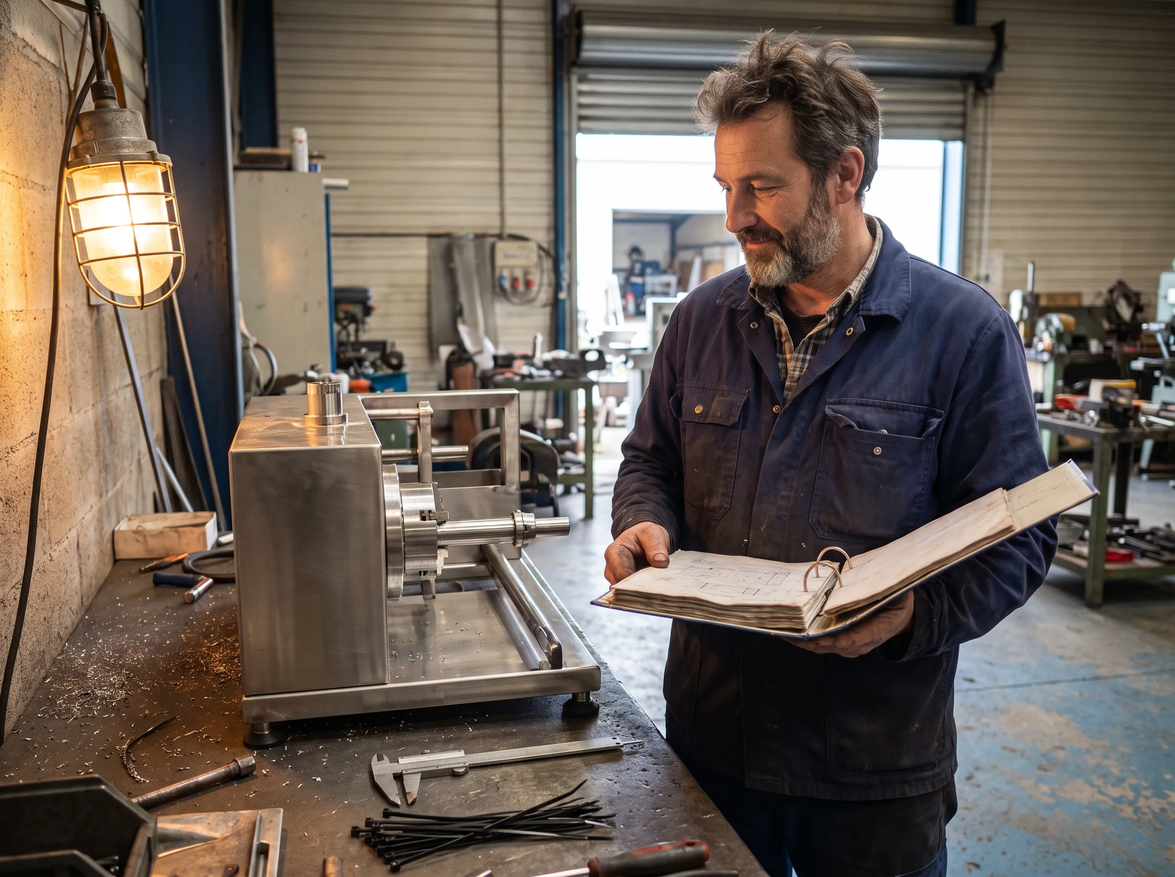 Sur le chantier : les notices techniques.