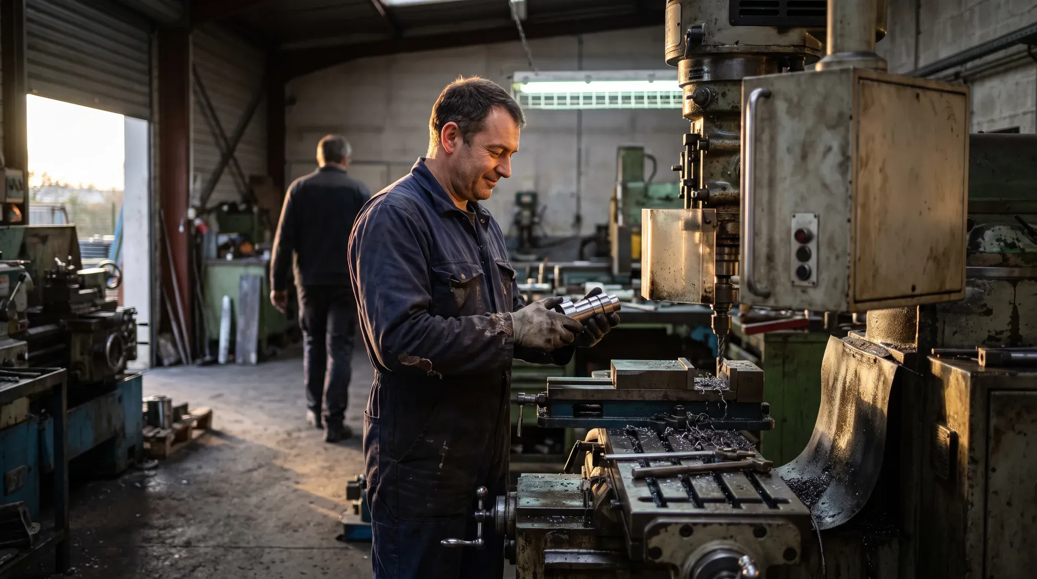 Illustration : chantier d’industrie